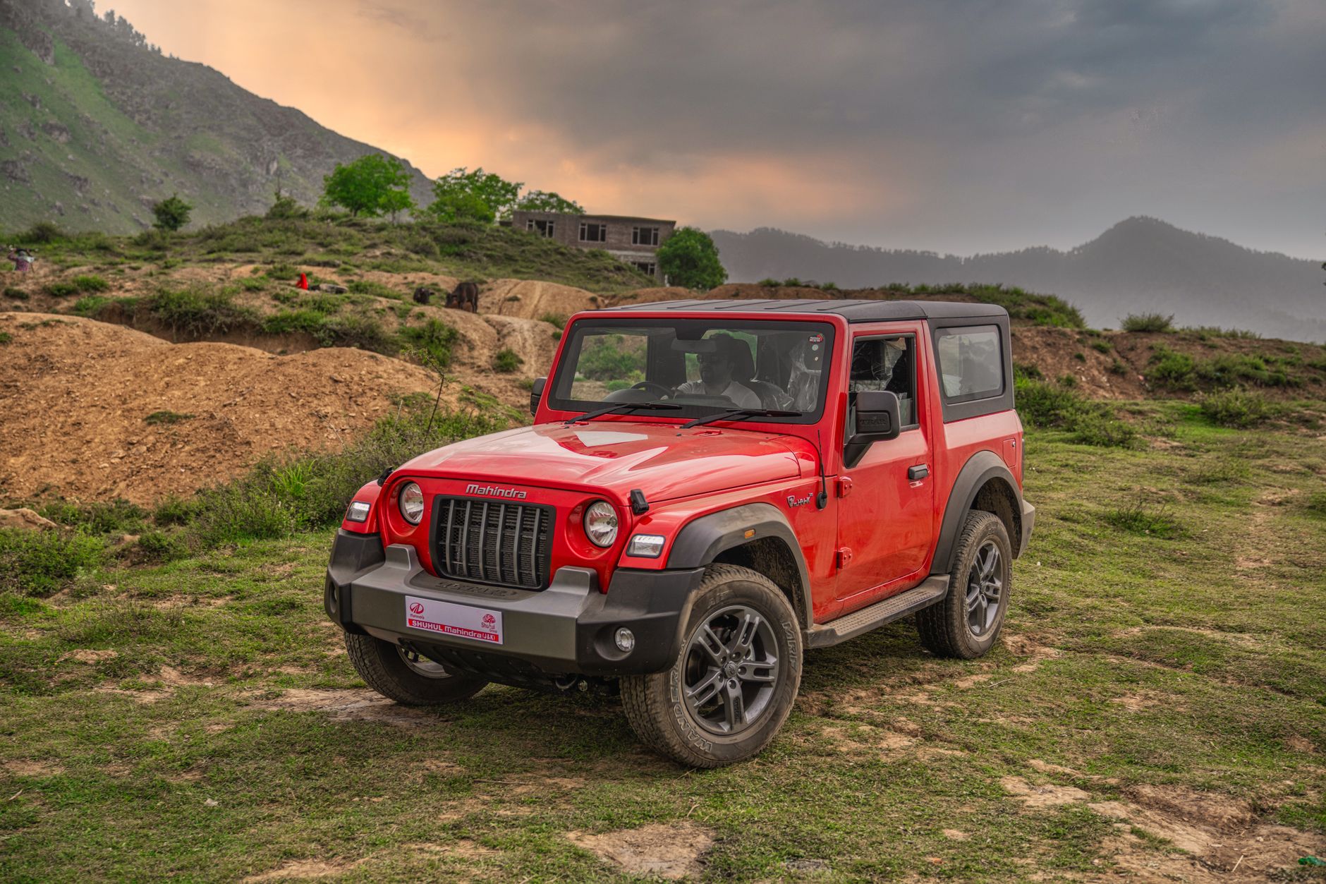 Mahindra Thar colour options